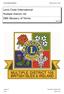 Lions Clubs International Multiple District 105 DBS Glossary of Terms