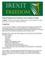 Political Programme and Constitution of Irexit Freedom to Prosper