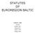 STATUTES OF EUROREGION BALTIC