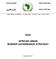 Draft AFRICAN UNION BORDER GOVERNANCE STRATEGY