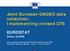 Joint Eurostat-UNODC data collection: Implementing revised CTS