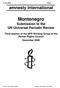 Montenegro Submission to the UN Universal Periodic Review