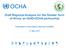 Draft Regional Analysis for the Greater Horn of Africa, an IGAD-OCHA partnership