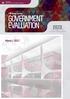 GOVERNMENT EVALUATION