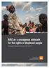 Photo: NRC / Christian Jepsen. South Sudan. NRC as a courageous advocate for the rights of displaced people