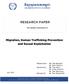 RESEARCH PAPER. Migration, Human Trafficking Prevention and Sexual Exploitation. The Senate Commission 8. Mr. Kem Sothorn