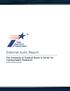 External Audit Report. The University of Texas at Austin s Center for Transportation Research TxDOT Compliance Division