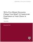 Will a Five-Minute Discussion Change Your Mind? A Countrywide Experiment on Voter Choice in France