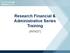 Research Financial & Administrative Series Training (RFAST)