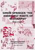 SIMON SPRINGER THE ANARCHIST ROOTS OF GEOGRAPHY. Book review
