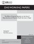 DHS WORKING PAPERS. The Effect of Internal Migration on the Use of Reproductive and Maternal Health Services in Nepal DEMOGRAPHIC AND HEALTH SURVEYS