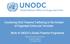 Countering Illicit Firearms Trafficking in the Context of Organized Crime and Terrorism Work of UNODC s Global Firearms Programme