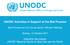 UNODC Activities in Support of the Bali Process