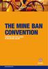 THE Mine Ban. Progress and challenges in the second decade. reference