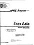 East Asia. JPRS Report. Korea: KULLOJA. FflBBBl »RS-AKU SEPTEMBER No 1, January DnCQUALTTf FOREIGN BROADCAST INFORMATION SERVICE