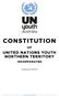 CONSTITUTION UNITED NATIONS YOUTH NORTHERN TERRITORY INCORPORATED. Current as of 30/5/2013