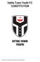 Hythe Town Youth FC CONSTITUTION