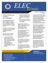 ELEC. tronic. An Election Law Enforcement Commission Newsletter ISSUE 91 JANUARY 2017 Revised