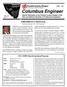 Columbus Engineer Official Publication of the Franklin County Chapter of the Ohio and National Societies of Professional Engineers