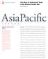 AsiaPacific. The Move to Preferential Trade in the Western Pacific Rim. Western Pacific Rim states have been slow to participate in