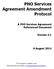 PHO Services Agreement Amendment Protocol