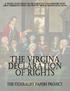 THE VIRGINIA DECLARATION OF RIGHTS
