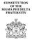 CONSTITUTION OF THE SIGMA PHI DELTA FRATERNITY