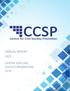 ANNUAL REPORT 2015 CENTRE FOR CIVIL SOCIETY PROMOTION CCSP