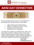 AWM JULY CONNECTION. The newly elected board met on June 6 th to kick off plans for the upcoming year. Some of the topics covered include: