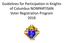 Guidelines for Participation in Knights of Columbus NONPARTISAN Voter Registration Program 2018