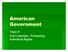 American Government. Topic 8 Civil Liberties: Protecting Individual Rights