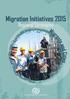 Migration Initiatives 2015