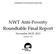 NWT Anti-Poverty Roundtable Final Report