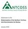 Submission to the Modernisation of the Northern Territory Anti-Discrimination Act Review