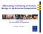 Addressing Trafficking of Human Beings in EU External Cooperation