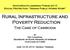 Rural Infrastructure and Poverty Reduction