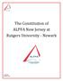 The Constitution of ALPFA New Jersey at Rutgers University Newark