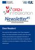Newsletter #5. OTWARTA INTEGRACJA/OPEN INTEGRATION   We present the fifth newsletter of the Open Integration