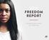 2015 FREEDOM REPORT CELEBRATING A YEAR OF FREEDOM