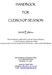HANDBOOK FOR CLERKS OF SESSION Edition