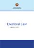 Republic of mozambique. The House of Assembly. Electoral Law. (Law nr 9 /2007)