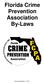 Florida Crime Prevention Association By-Laws