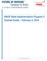 RWJF State Implementation Program 4 Grantee Guide February 5, 2016