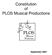 Constitution of PLOS Musical Productions