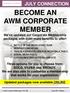 BECOME AN AWM CORPORATE MEMBER