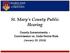 St. Mary s County Public Hearing