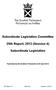 Subordinate Legislation Committee. 25th Report, 2013 (Session 4) Subordinate Legislation