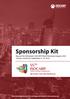 Sponsorship Kit International Society of City and Regional Planners