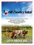 The Hill Country Voice is published bi-weekly and includes:
