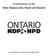 Constitution of the New Democratic Party of Ontario